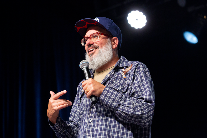 Illustration for article titled David Cross can’t muster an original way to confront Trump in Oh, Come On